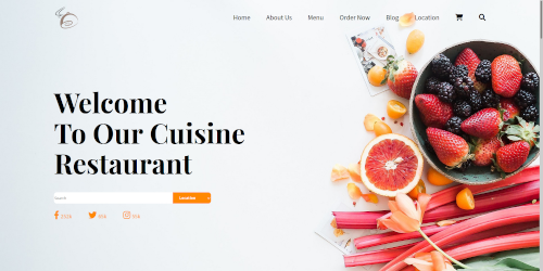 Cuisine Restaurant Layout